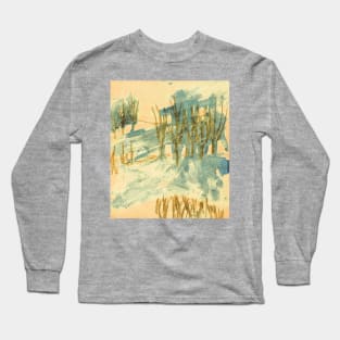 Yellow landscape Long Sleeve T-Shirt